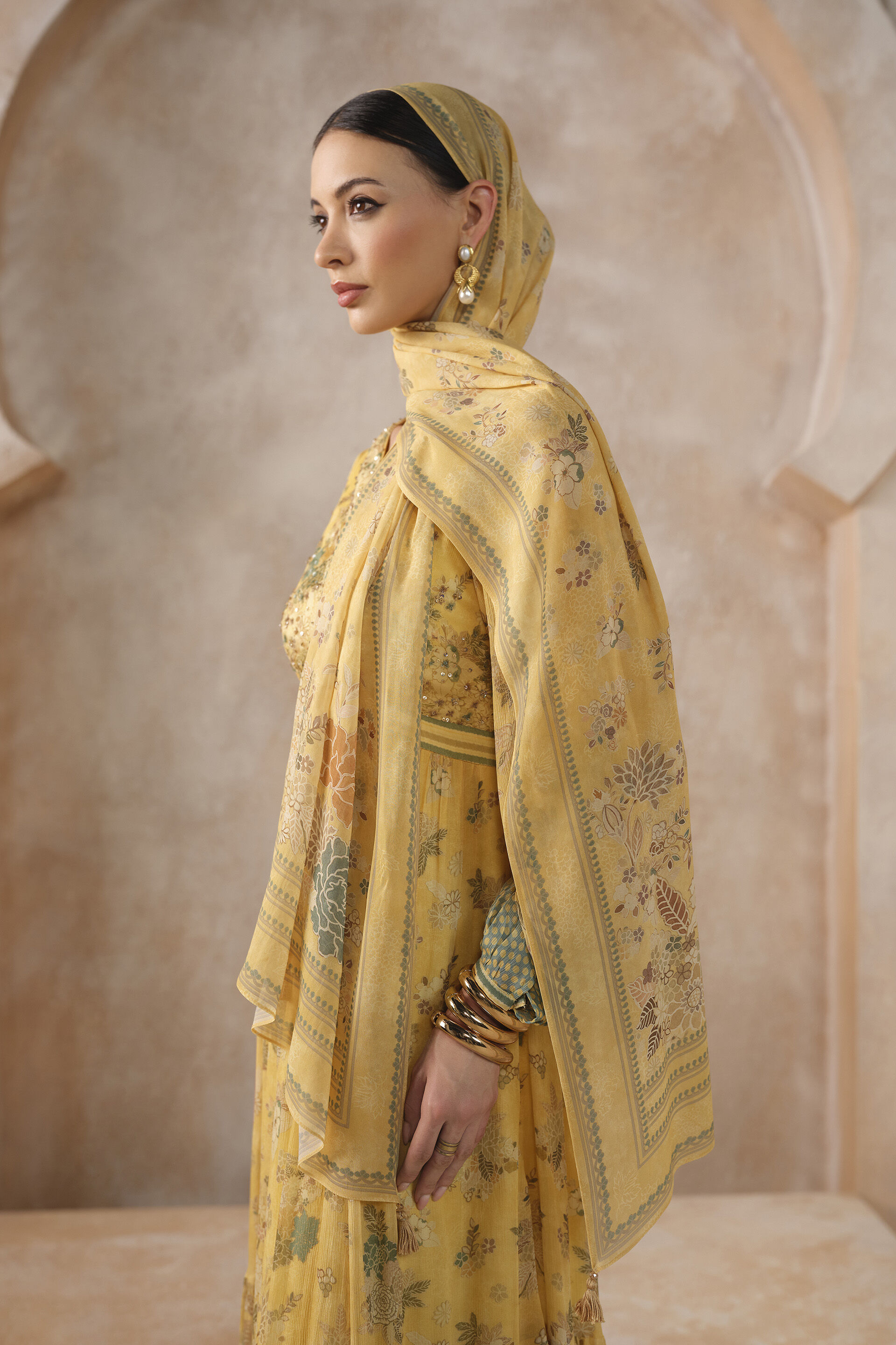 Neftali Kaftan - Yellow, Yellow, image 4