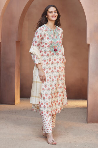 Aritri Suit Set, Cream, image 1