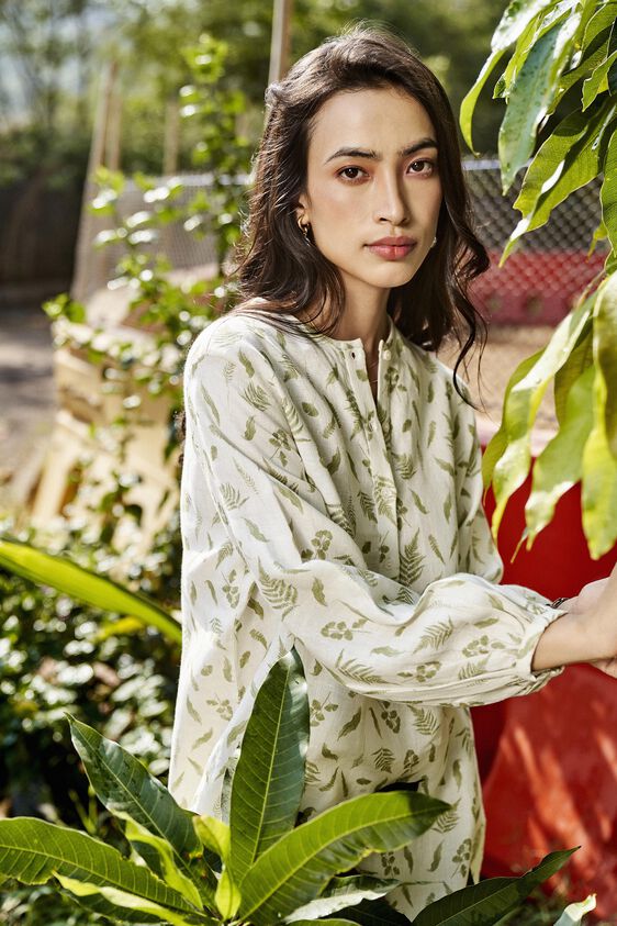 Soothe Tunic Coord - Sage, Sage, image 3