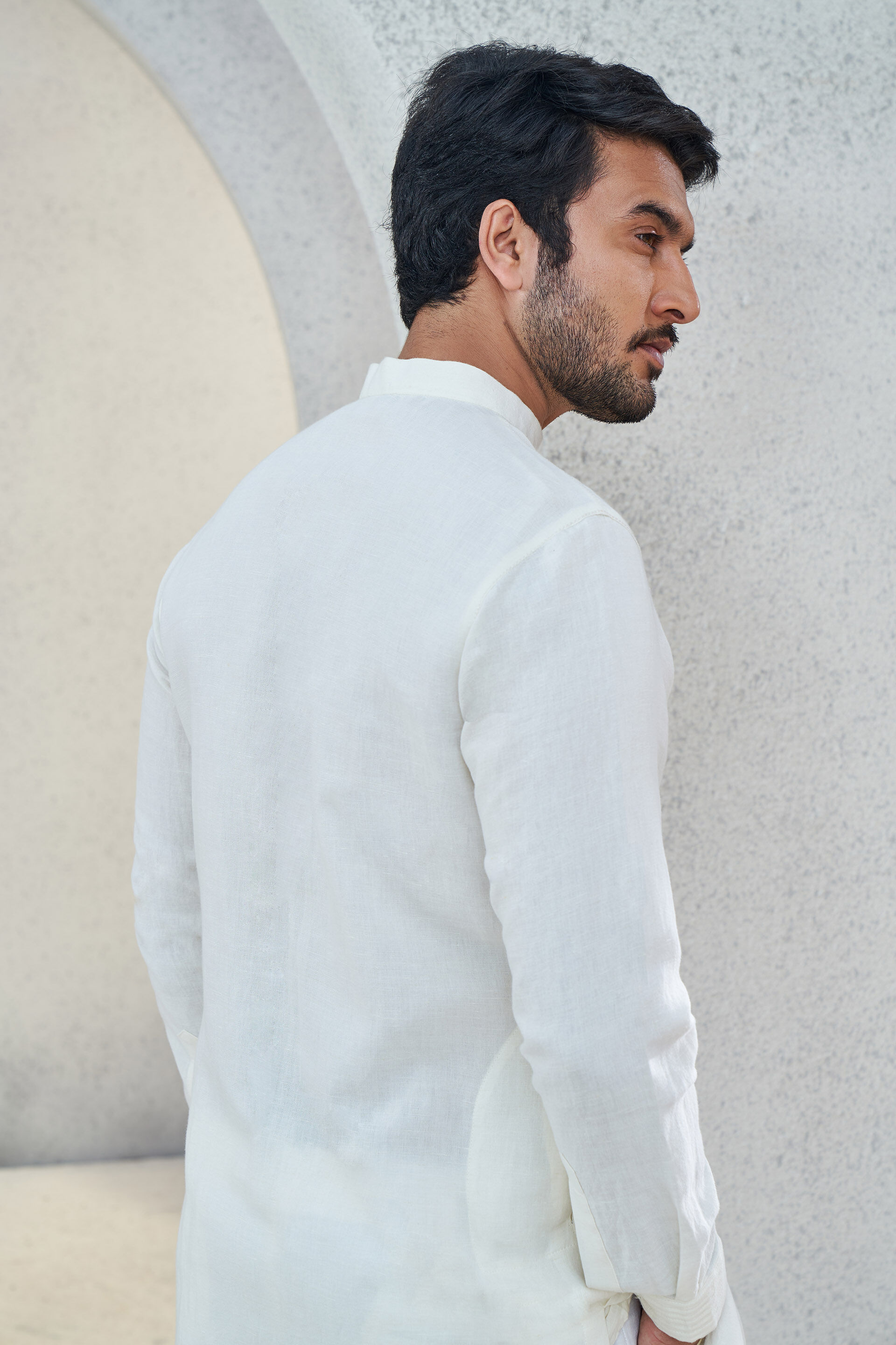Saihaj Kurta - Off White, Off White, image 5