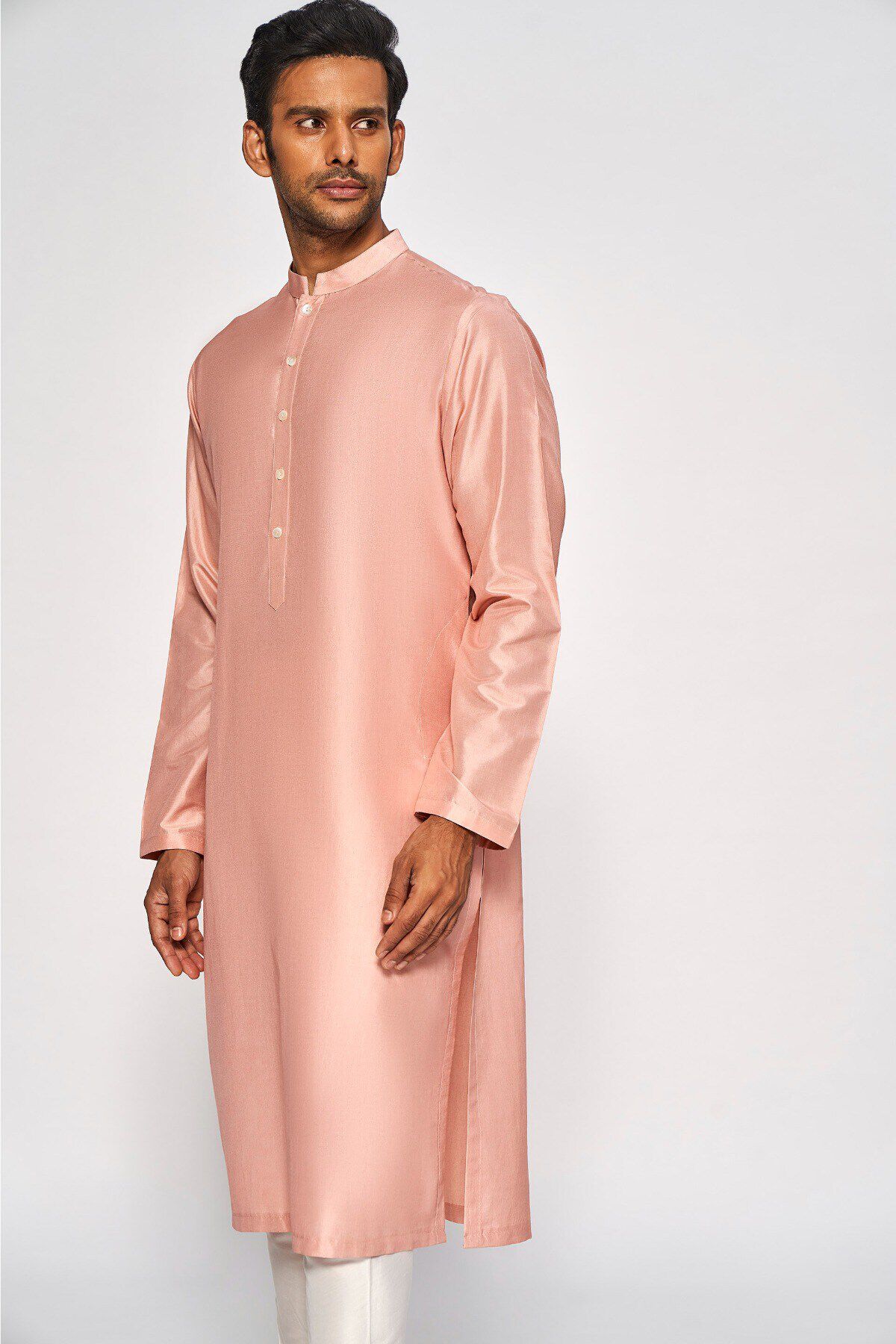 4 - Ishir Kurta &ndash;  Pink, image 4