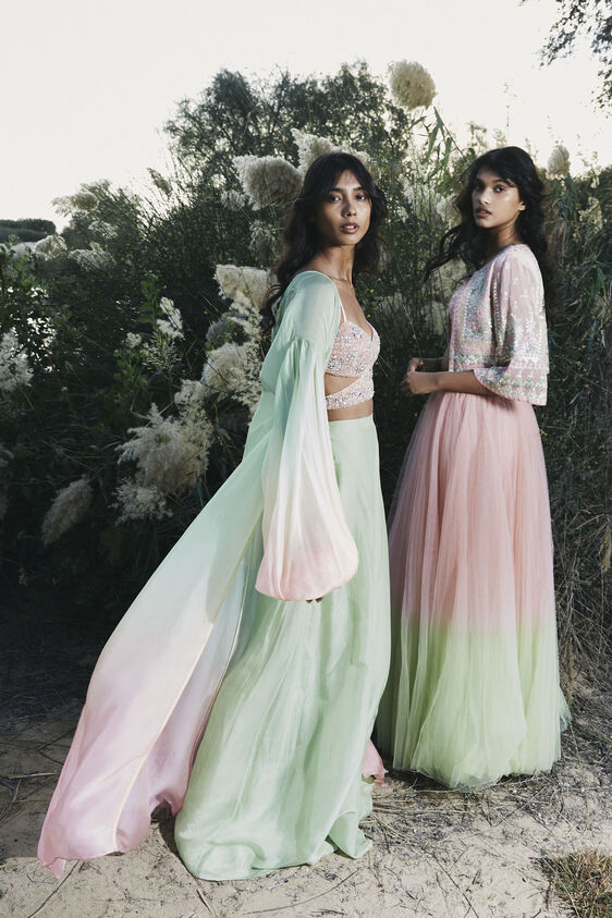 Naila Skirt Set - Blush, Blush, image 1