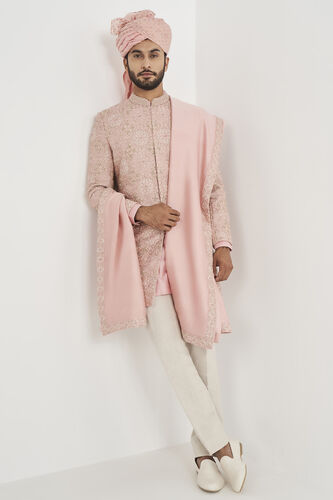 Anishk Sherwani, Pink, image 5