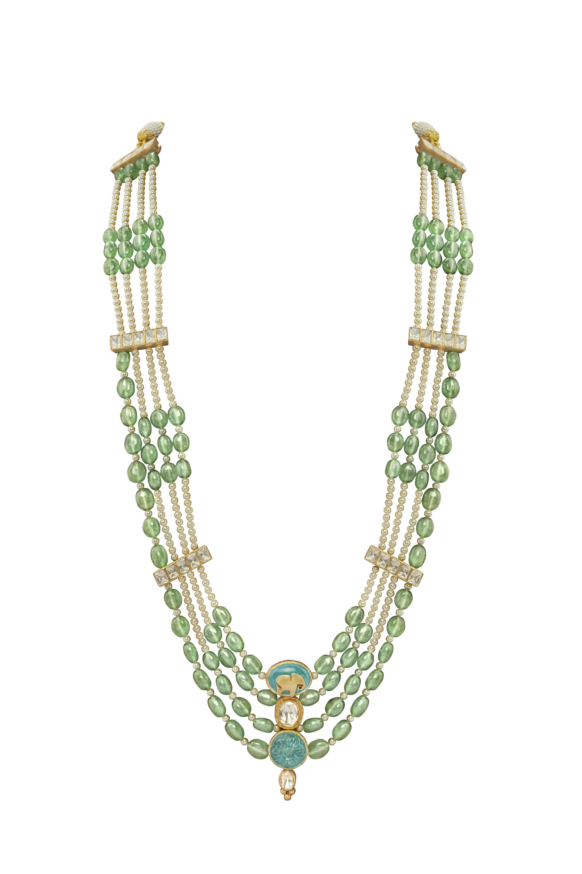 Haathi Mohar Layered Necklace