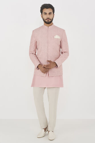 Zian Bandhgala-Pink, Pink, image 1