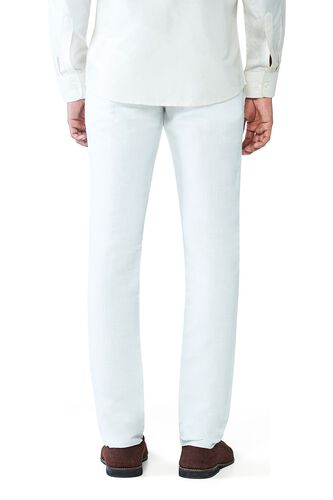 3 - White Linen Trousers, image 3