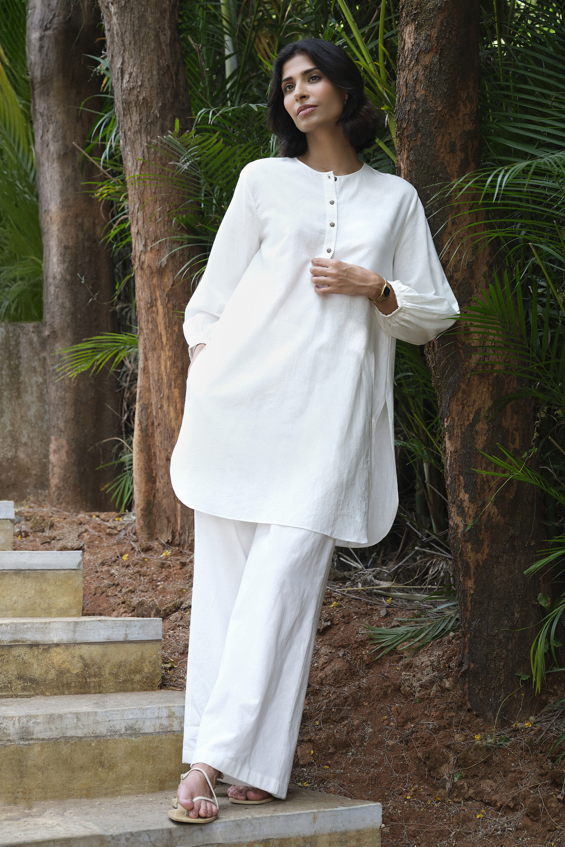 Yarrow Co-ord - Ivory