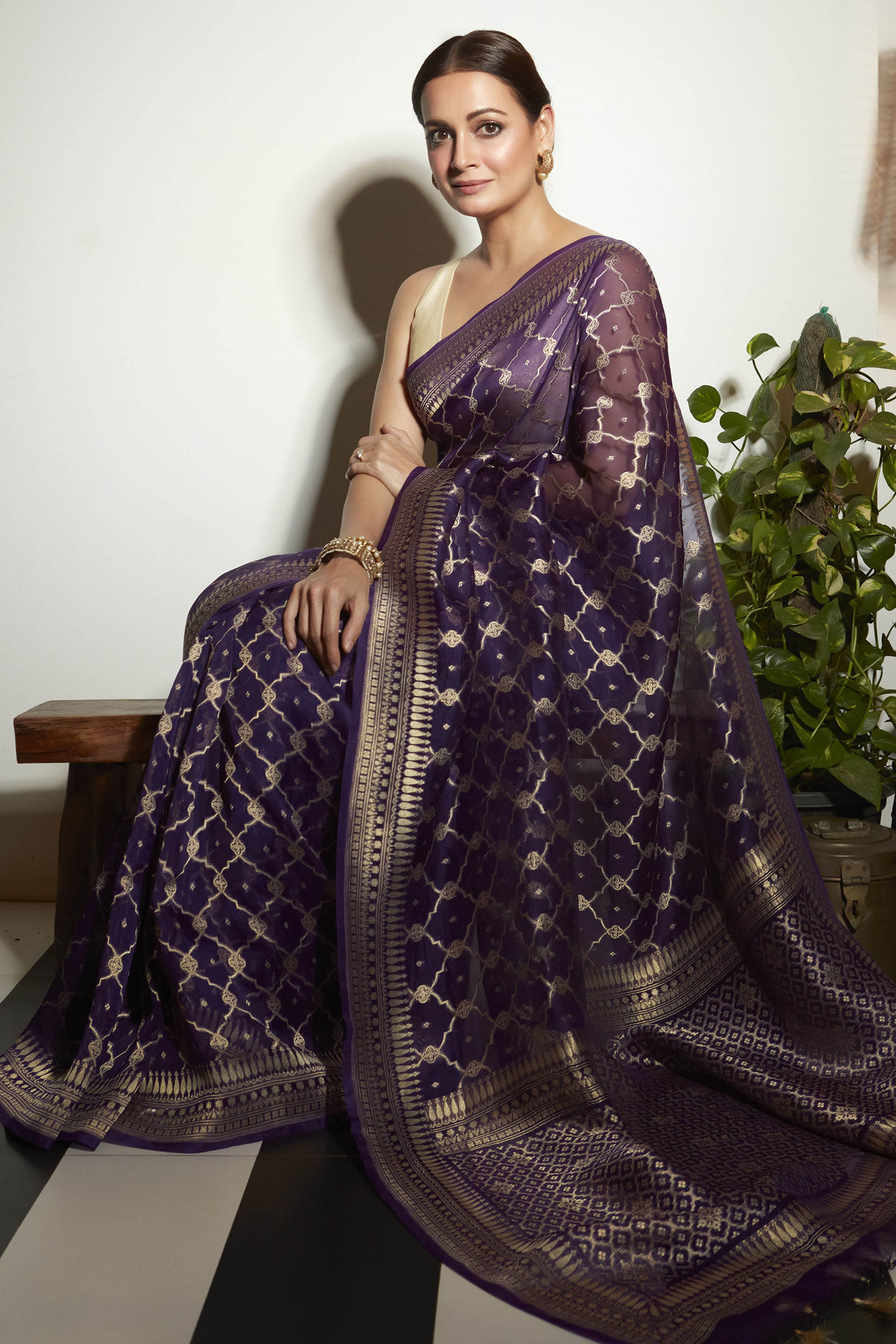 Abhirami Saree - Blue