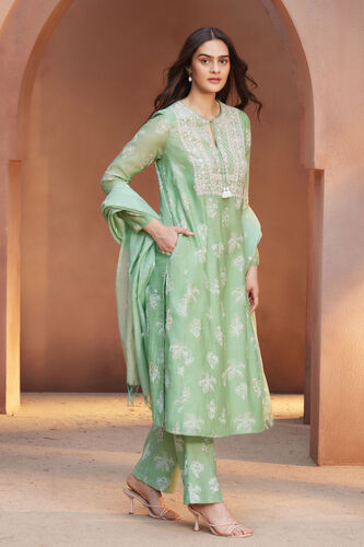 Zaiba Suit Set, Sage, image 2