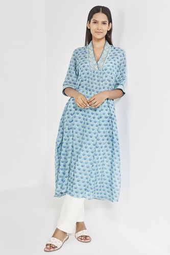 Reeva Kurta, Blue, image 1