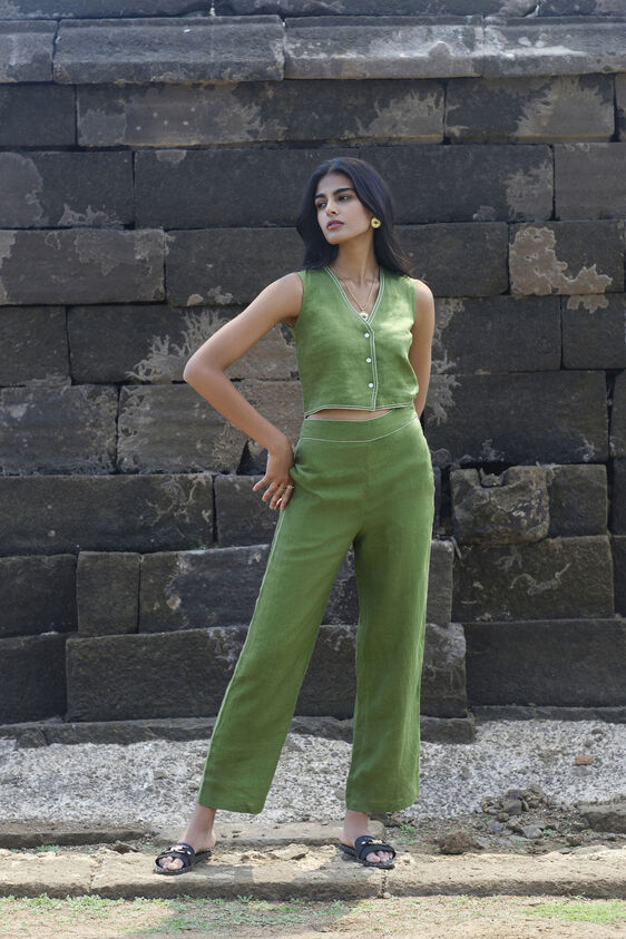 Backyard Coord Set, Green, image 1