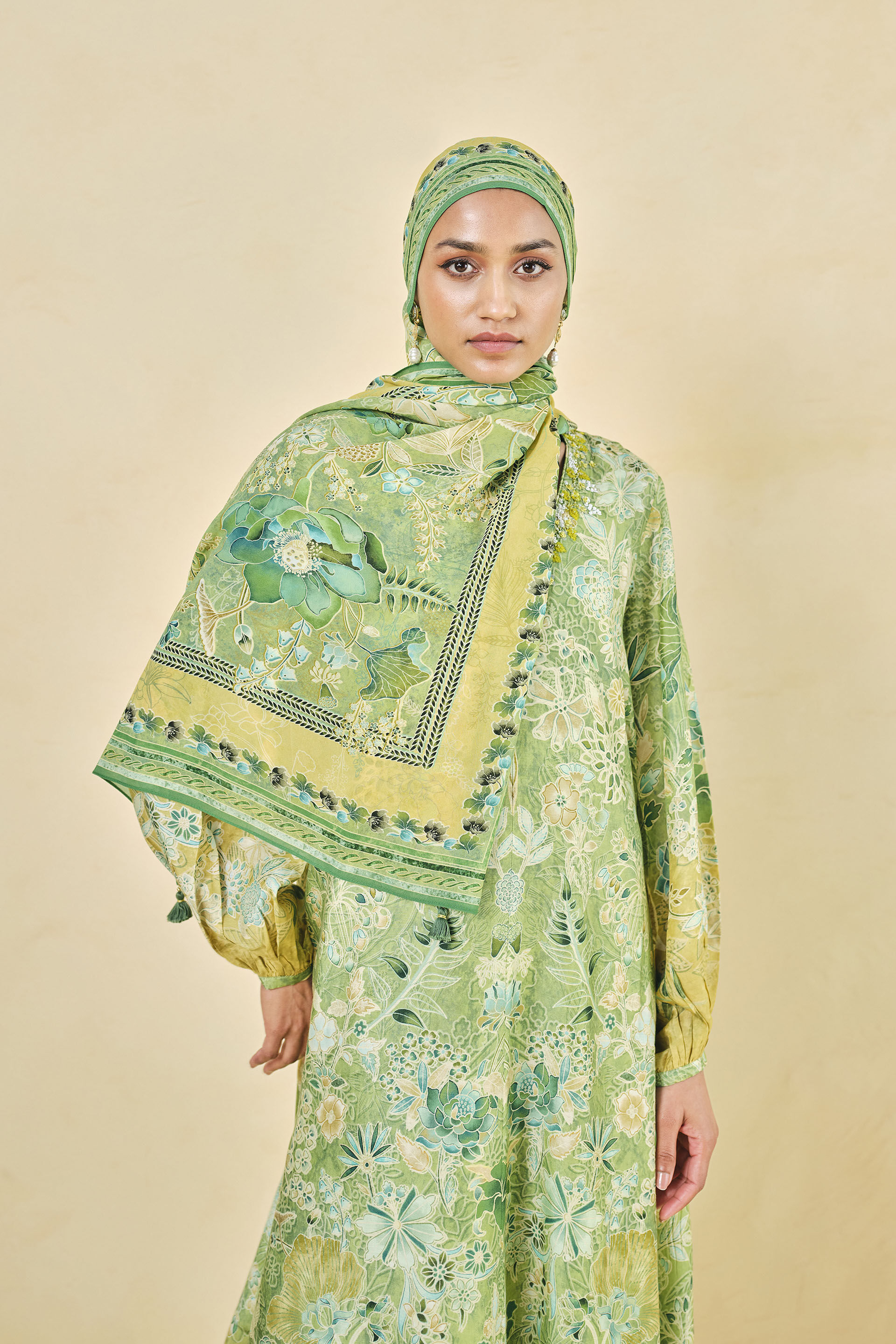 Natoya Scarf - Lime