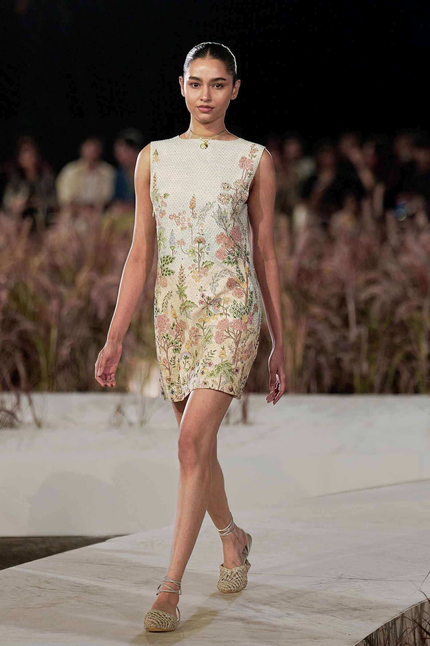 ivore design dresses Ivory Alpine Elegance Slit Dress