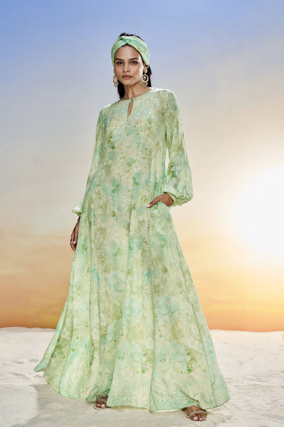 Morado Kaftan, Sage, image 1