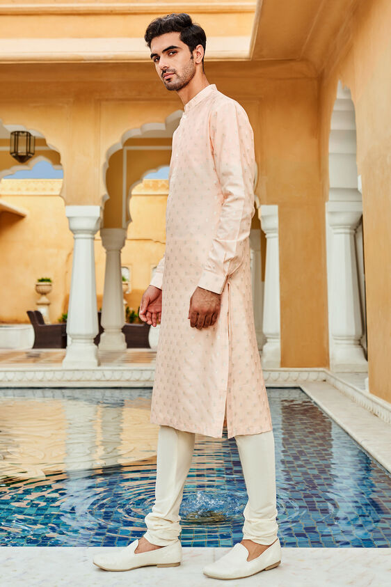 Dyumat Kurta, Peach, image 2