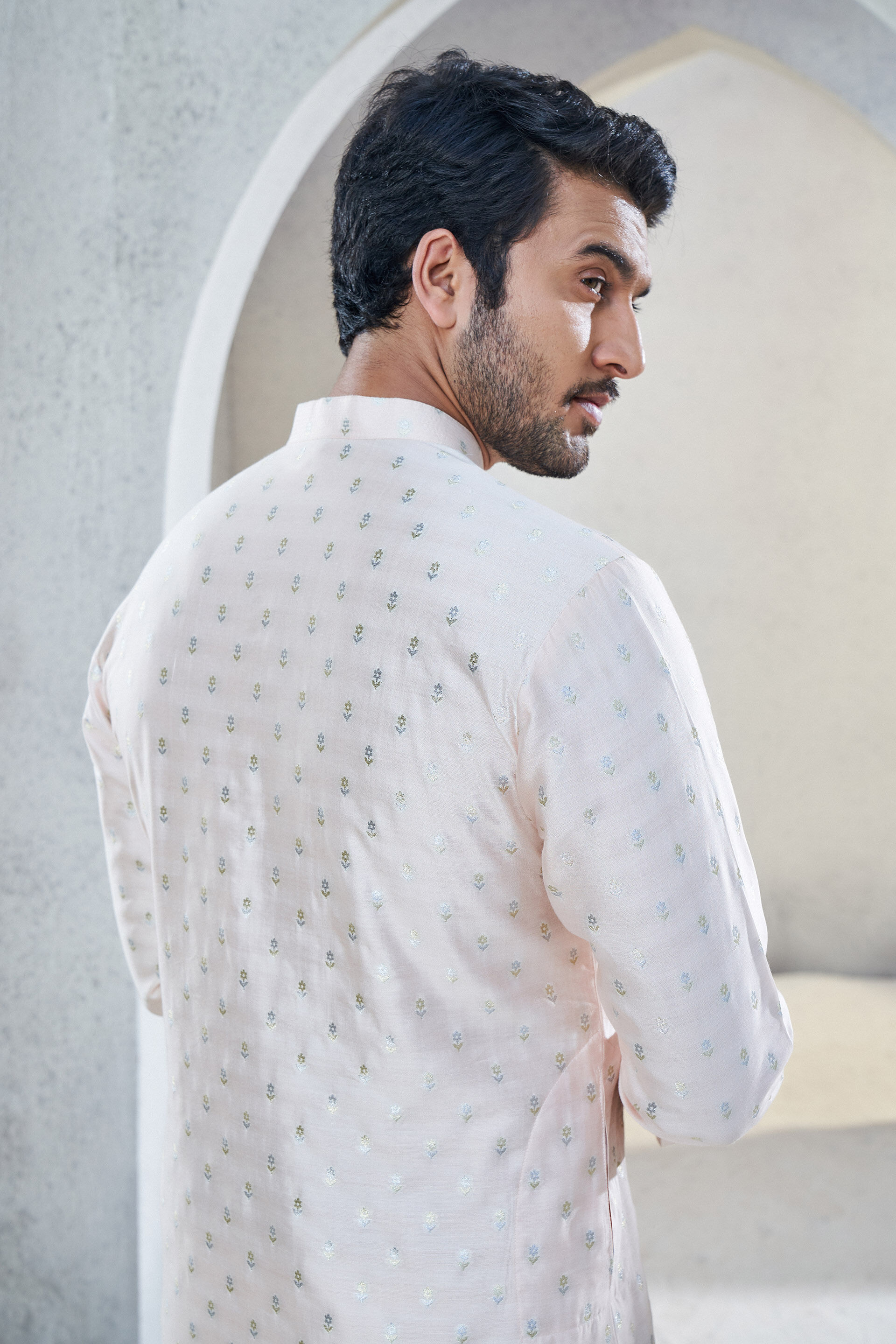 Alman Kurta - Pink, Pink, image 5