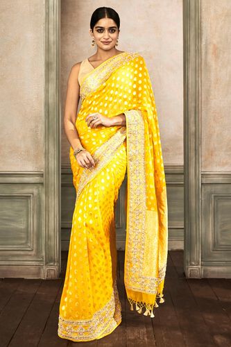 1 - Rahini Saree Set – Yellow, image 1