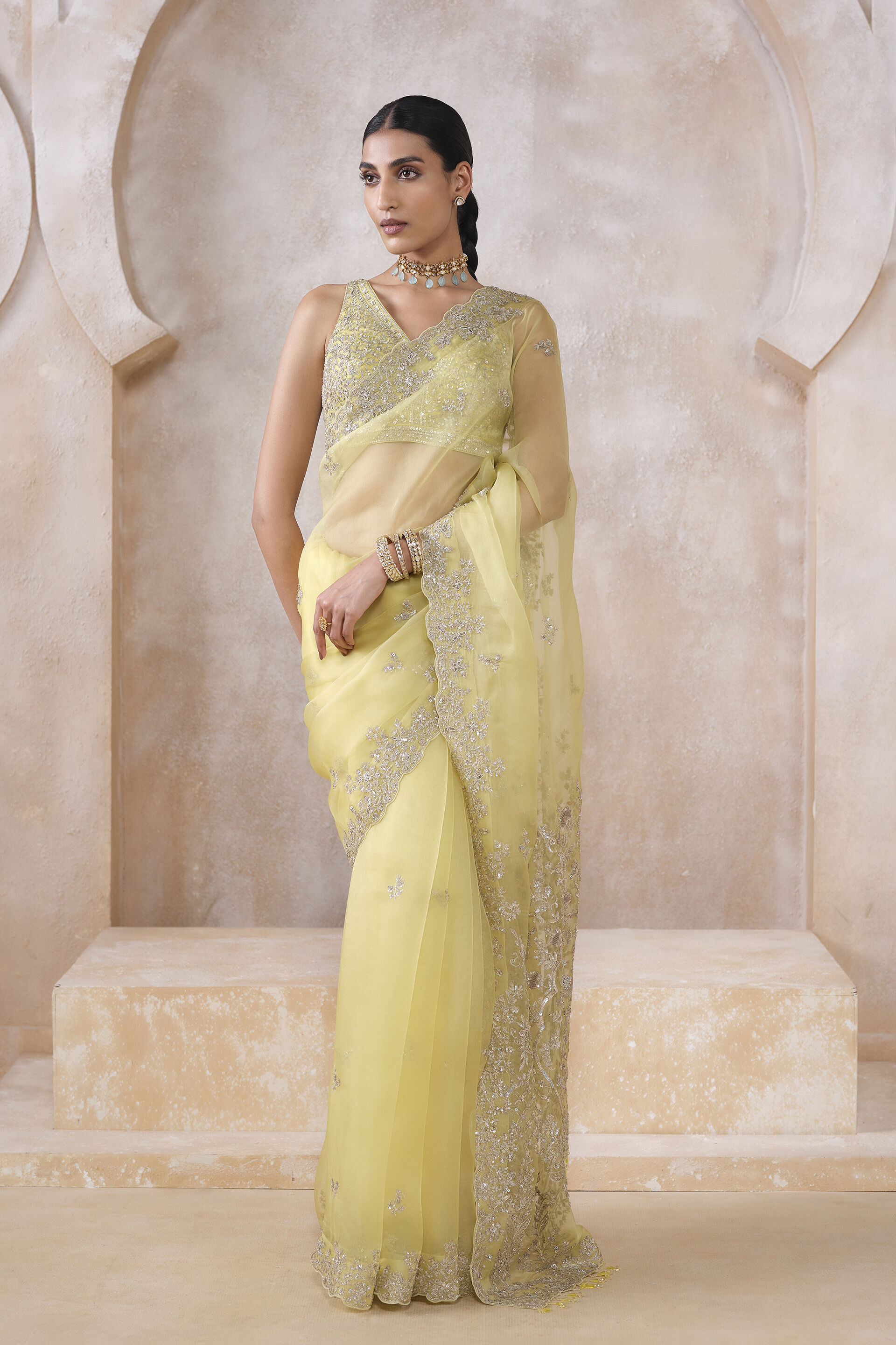 silk sari dress Converted saree into a customised gown for a clientreuse your old saree into a beautiful gown should try it if you love ethnic fashion This fusion gown combines the grace of a saree with the ease of a gown Saree Dress - StoryDress