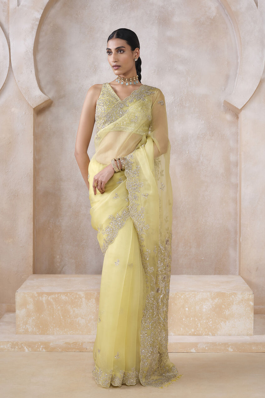 silk sari dress Converted saree into a customised gown for a clientreuse your old saree into a beautiful gown should try it if you love ethnic fashion This fusion gown combines the grace of a saree with the ease of a gown Saree Dress - StoryDress