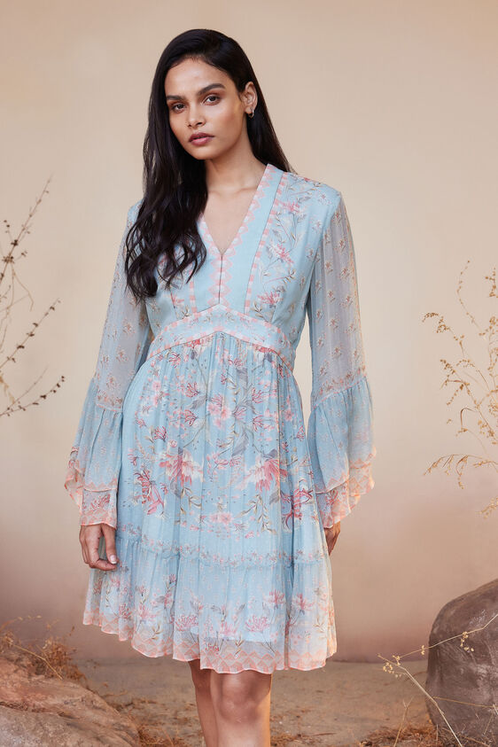 Sonora Dress, Blue, image 2