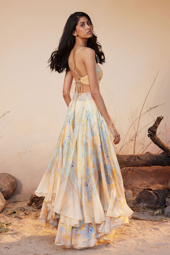 Myza Skirt Set - Yellow, Yellow, image 4