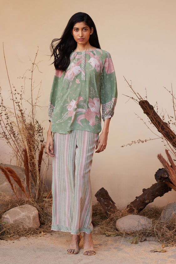 Marise Pant Set, Sage, image 1