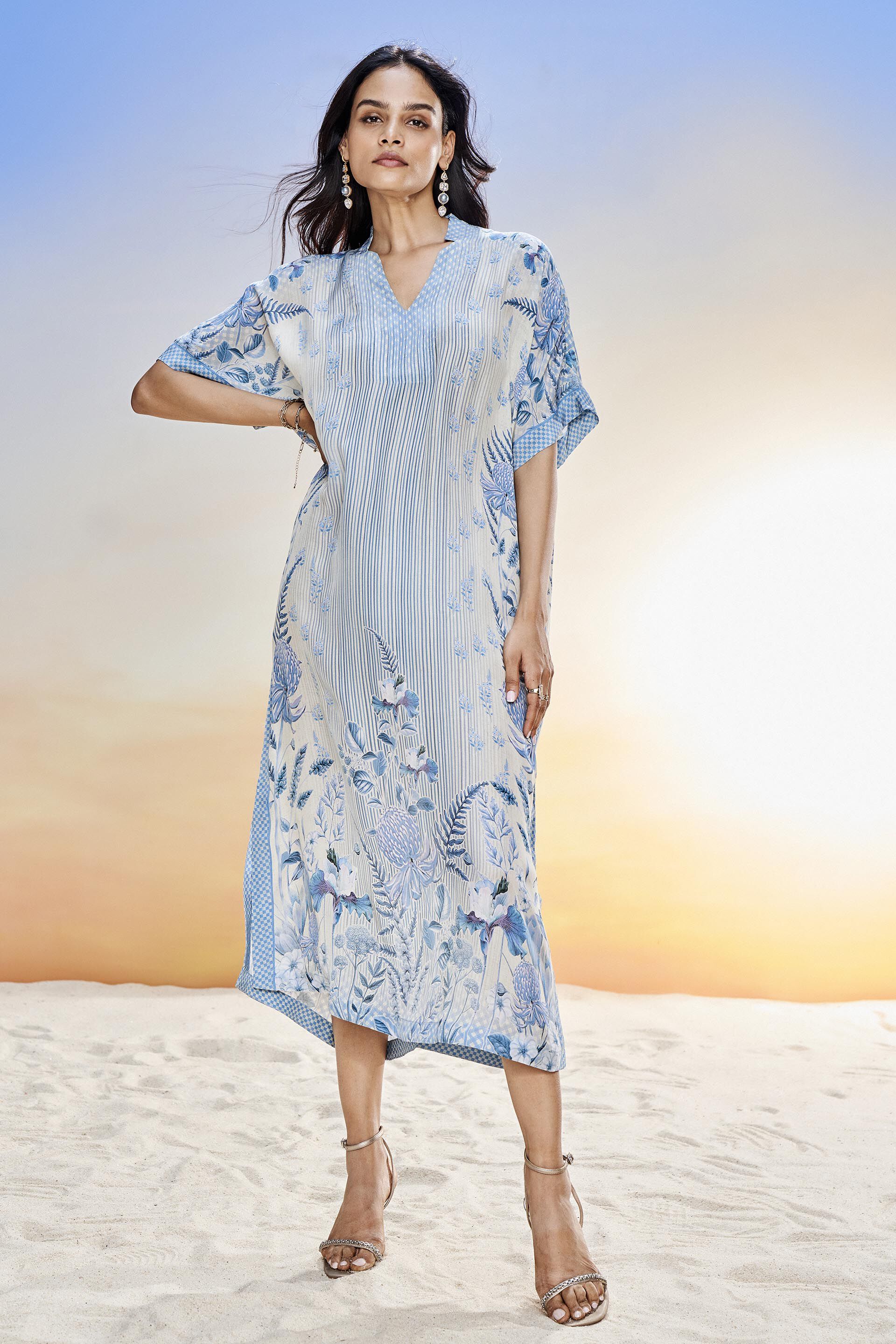 Anita dongre blue dress clearance