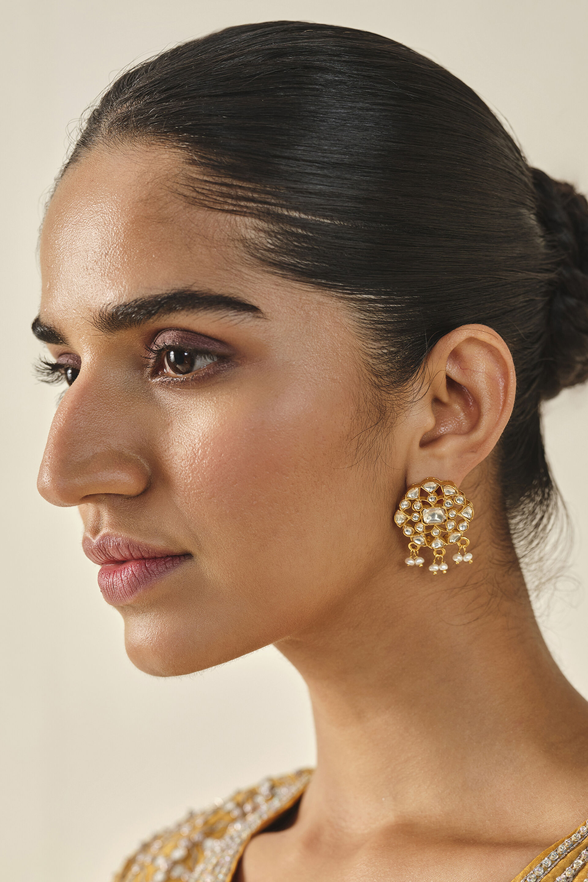 Aanya Earrings, , image 2