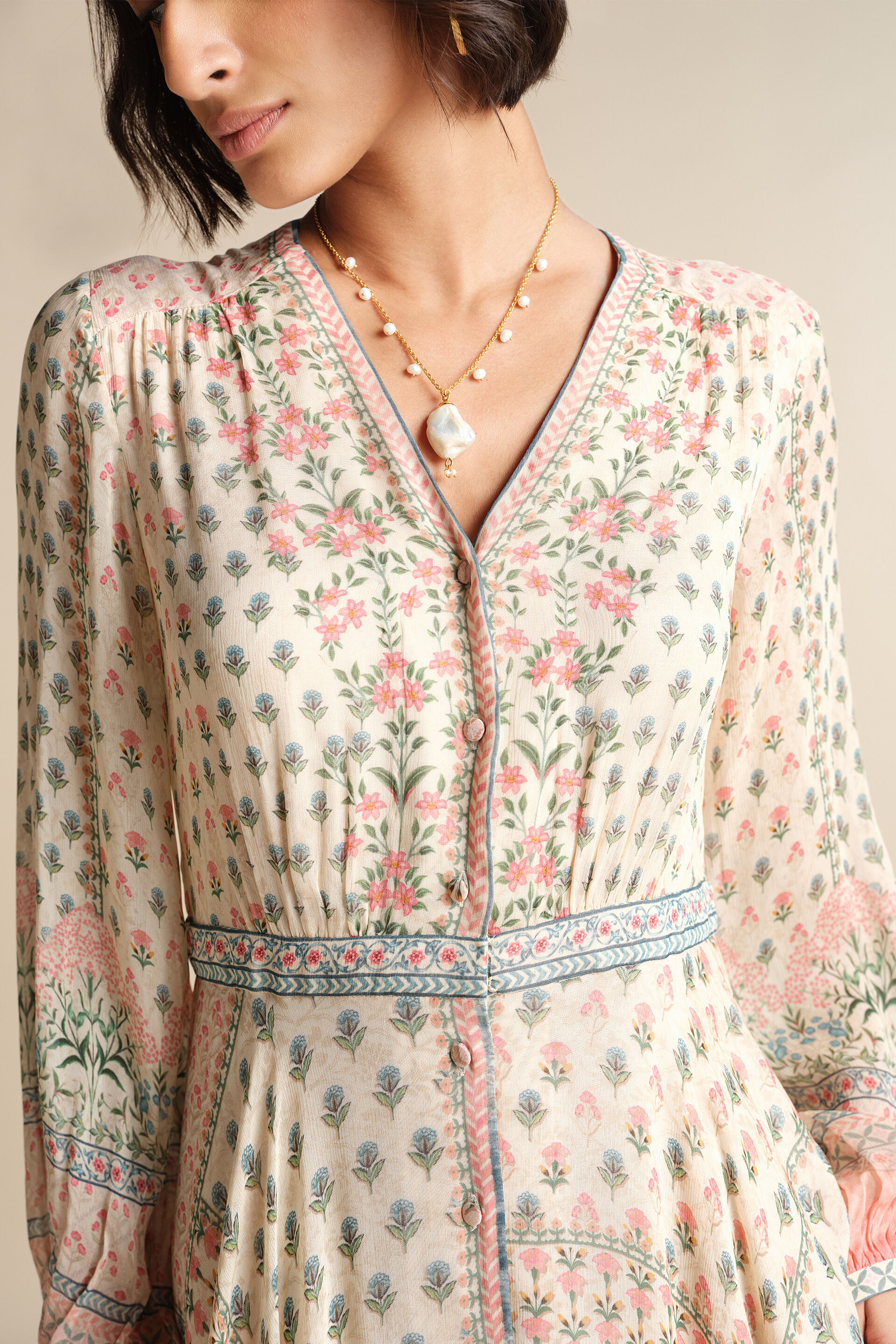 Ellasandra Dress - Blush, Blush, image 4