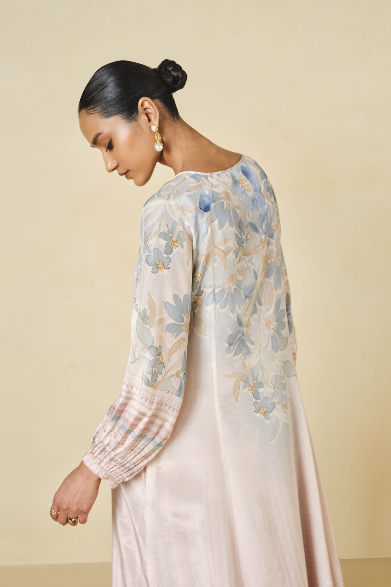 Laverna Printed Dress - Blush, Blush, image 5