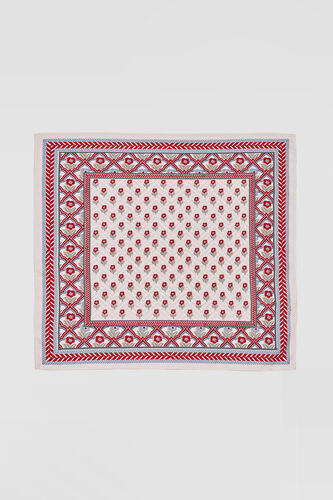 Ryaan Pocket Square, Off White, image 1