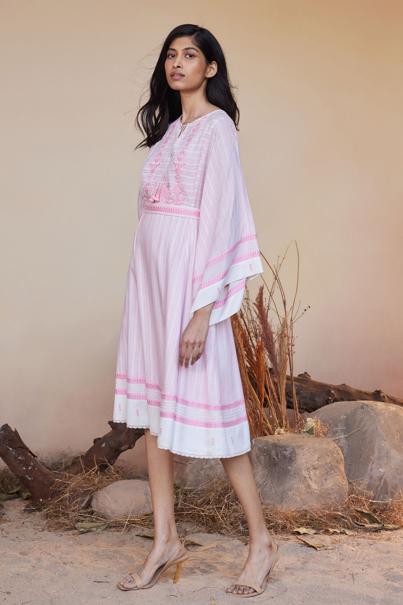 Alon Dress - Pink, Pink, image 2