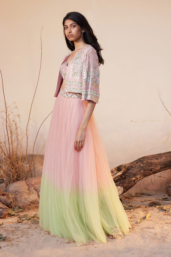 Naila Skirt Set - Blush, Blush, image 4