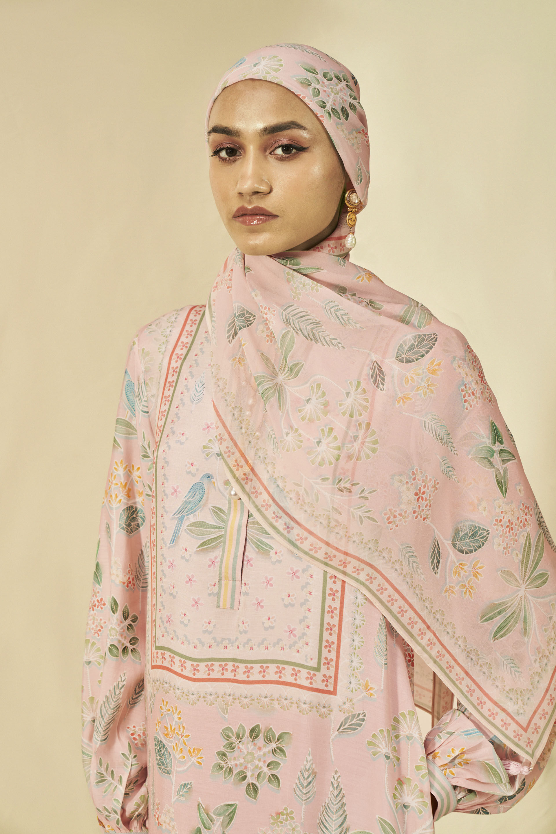 Sarinah Scarf - Blush, Blush, image 1