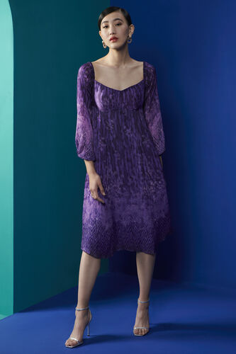 Yolane Dress - Purple, Purple, image 2