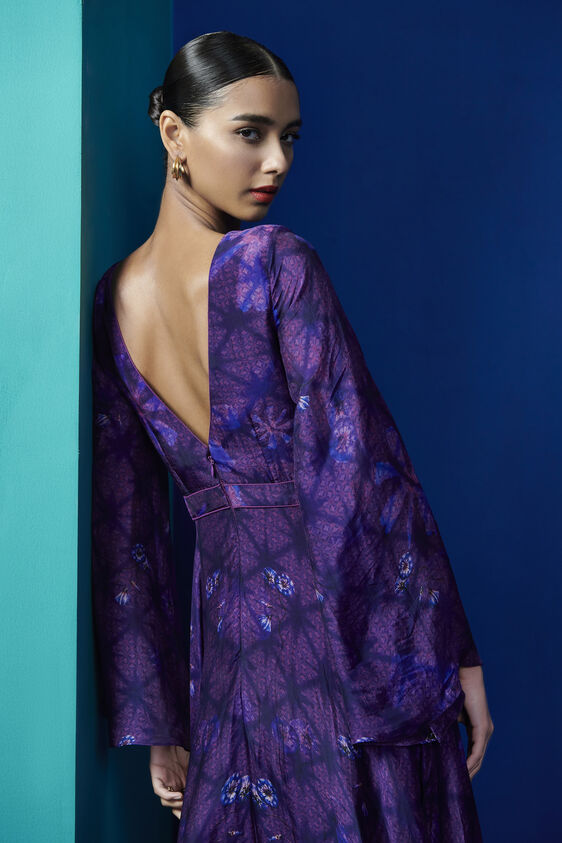 Fialova Gown, Purple, image 4