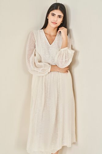 4 - Beyaz Dress - Ivory, image 4