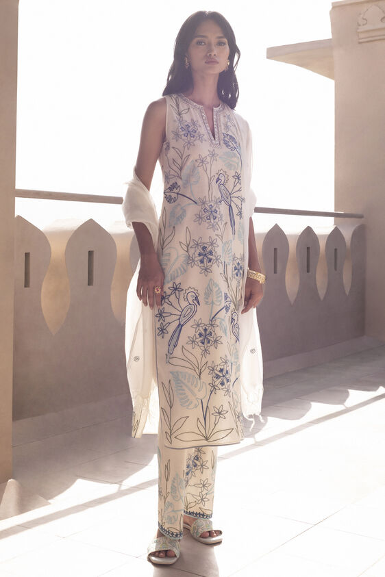 Sanoh Kurta Set - Natural, Natural, image 1