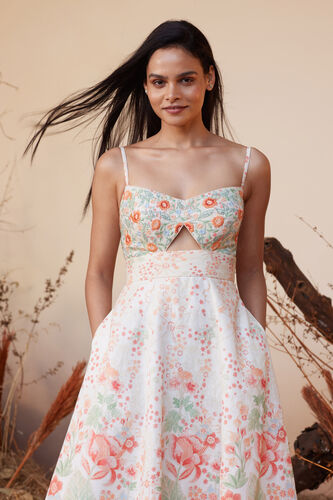 Rowan Dress - Cream, Cream, image 4