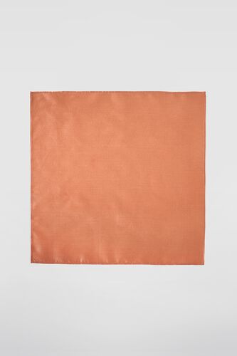 1 - Mazhar Pocket Square – Orange , image 1