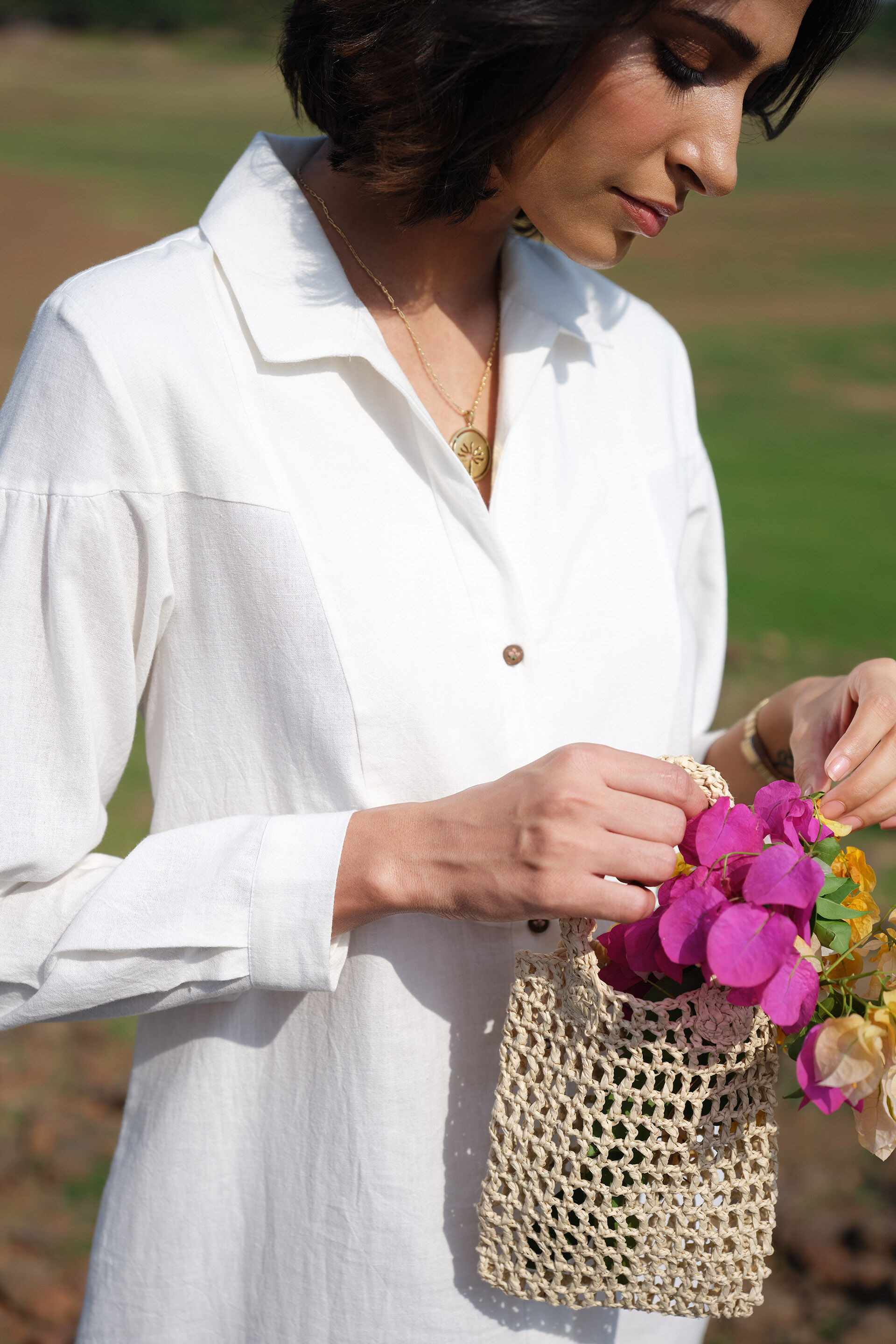Yarrow Dress - Ivory, Ivory, image 9