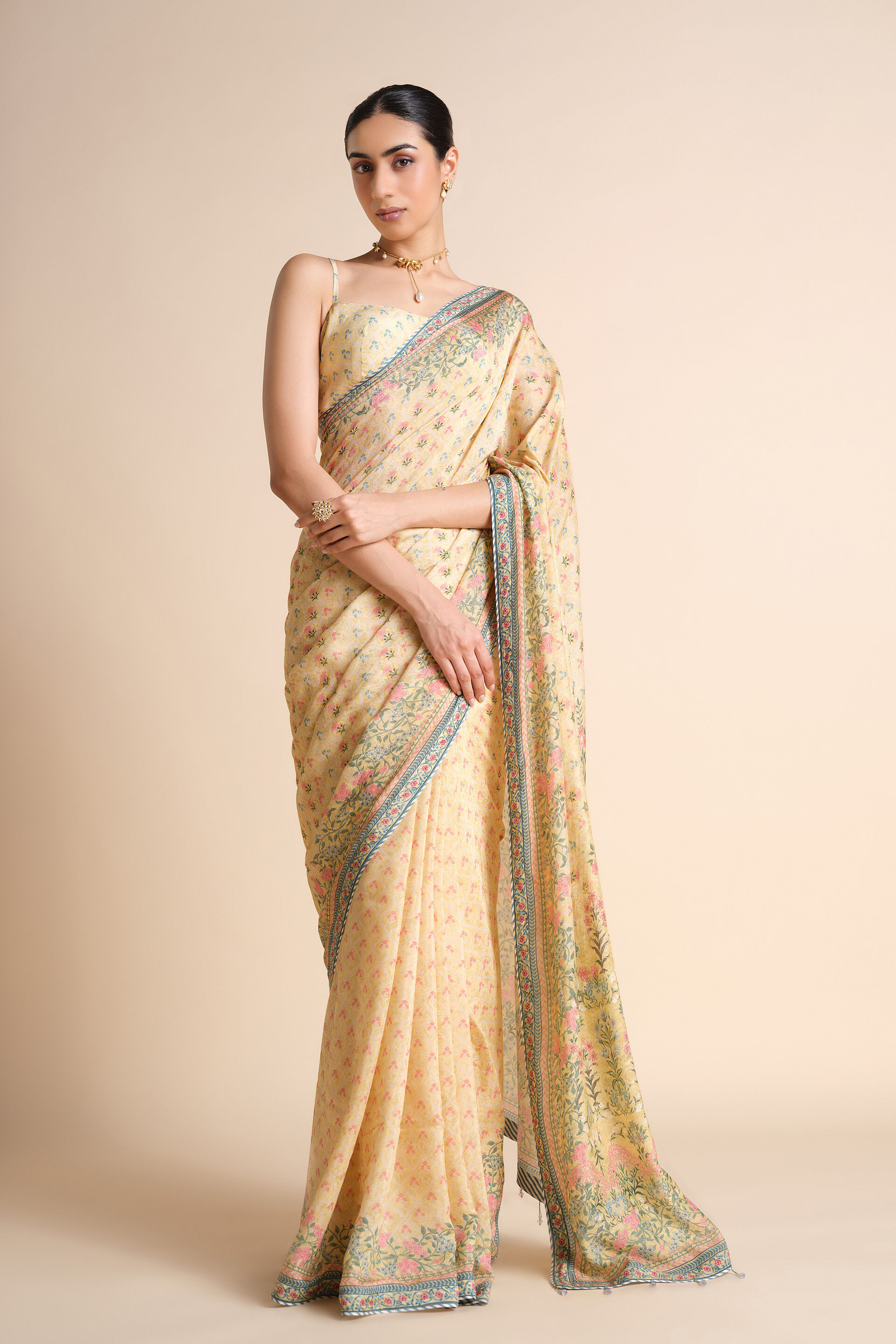 Meris Saree - Yellow