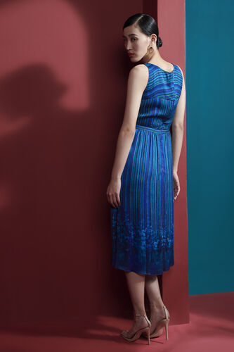 Eliza Dress - Blue, Blue, image 4