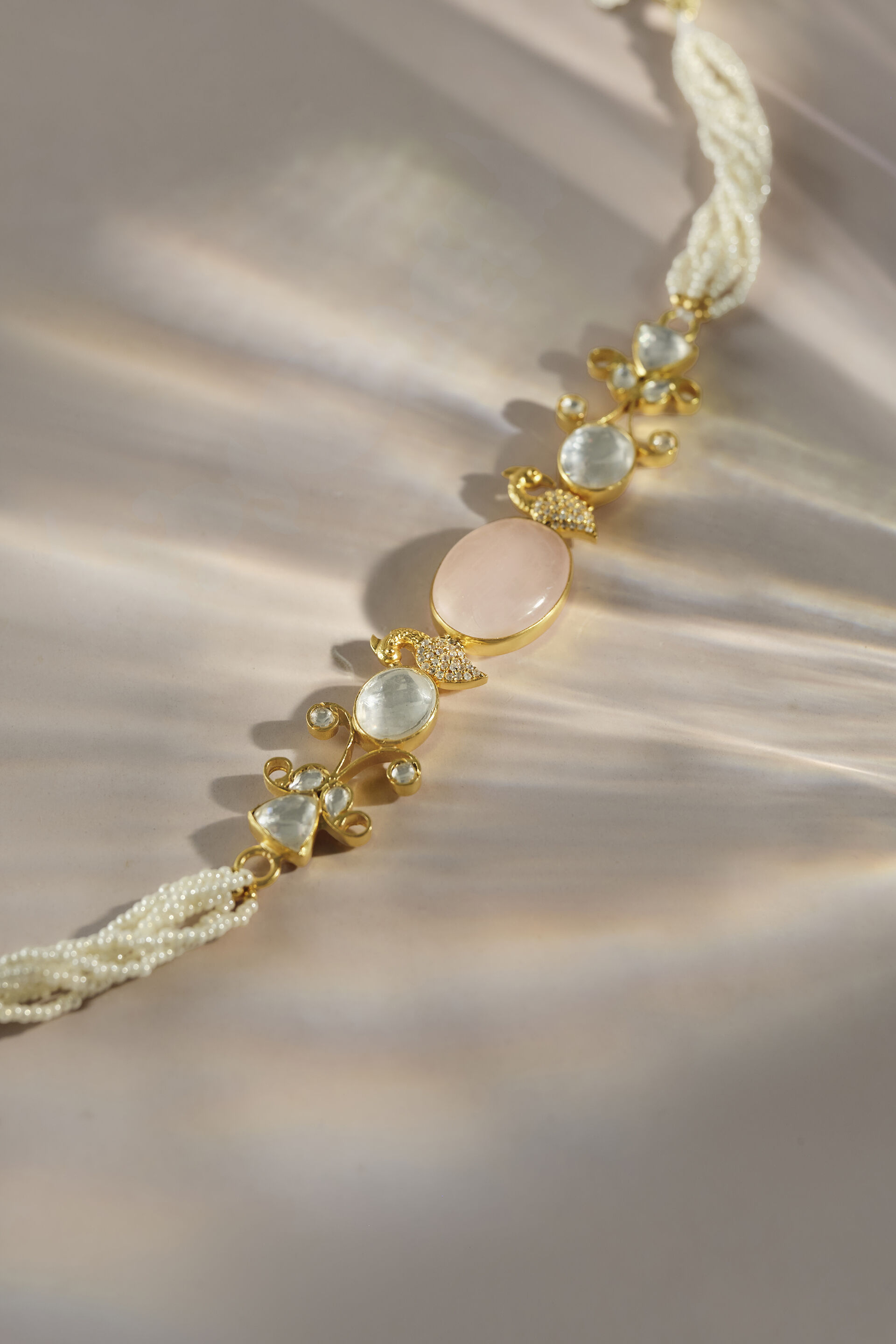 Avina Blush Choker, , image 2