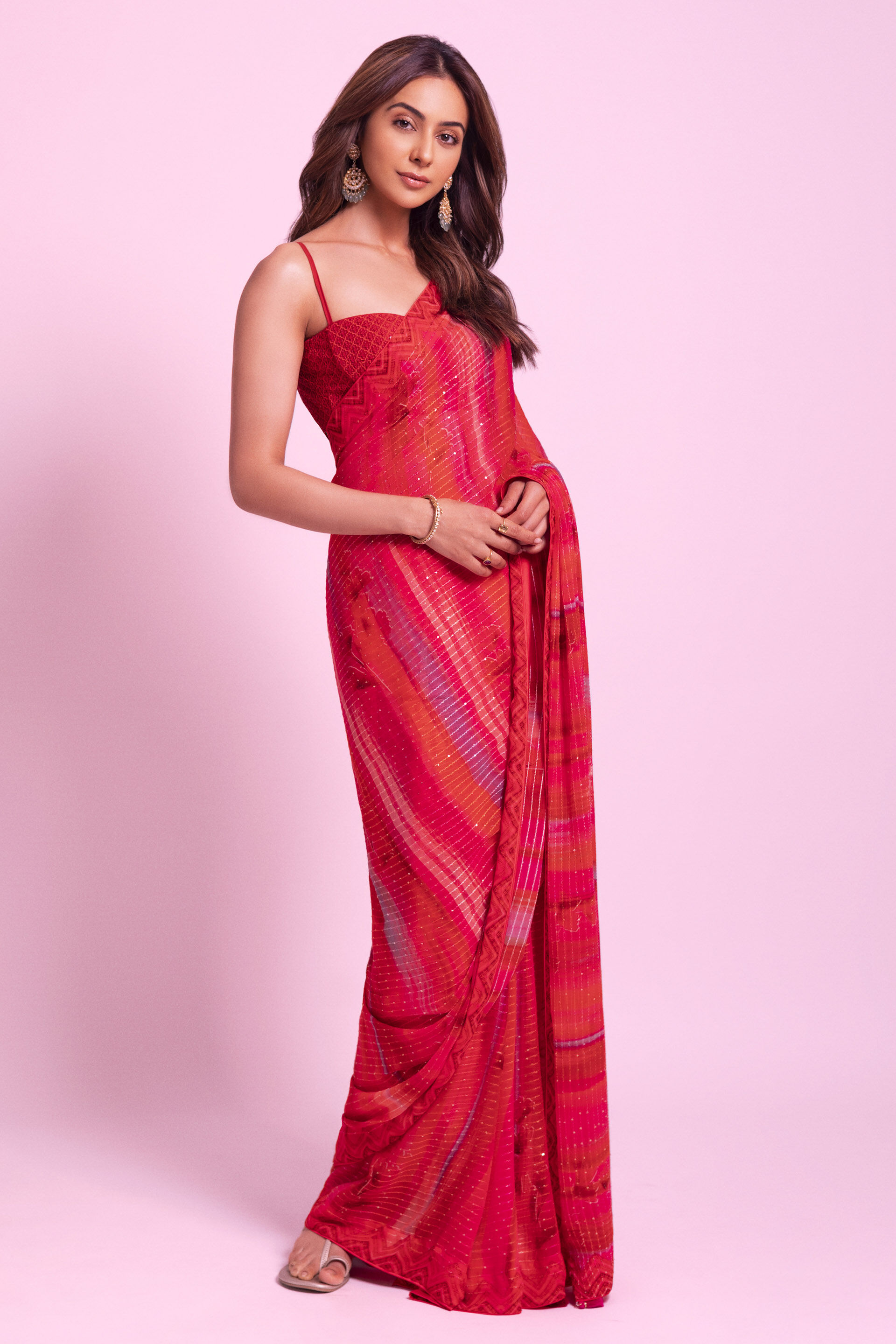 Pandora Saree - Pink