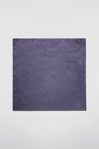 1 - Mazhar Pocket Square – Navy Blue, image 1