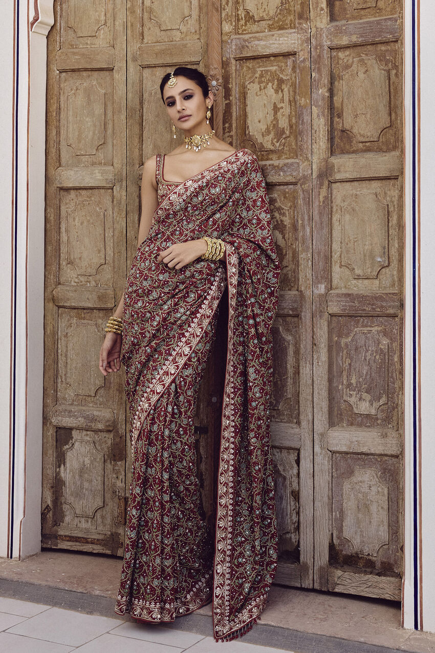 designer saree dress for women Women's Indian Champagne Net Saree Designer Sequin Saree Bridal Partywear Look
