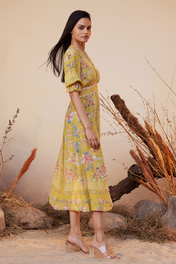 Alvaro Dress, Yellow, image 3