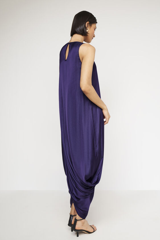Jules Dhoti Dress, Purple, image 3