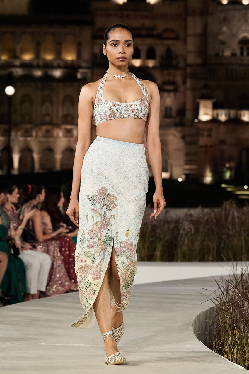 hand painted designer dresses The Hand-painted Dress